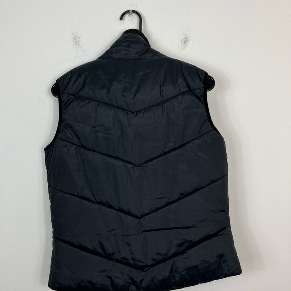 Adidas Black Puffer Vest Sz S - Picture 6 of 8